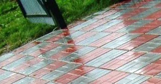 Профессиональная укладка цементной тротуарной плитки в Каспийске в октябре