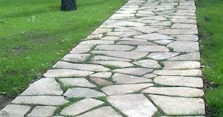 Профессиональная укладка камня на дорожки в Каспийске в октябре