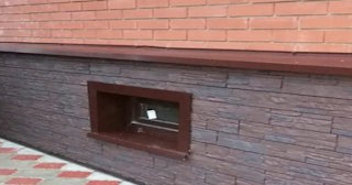 Облицовка цоколя панелями под камень в Каспийске в октябре