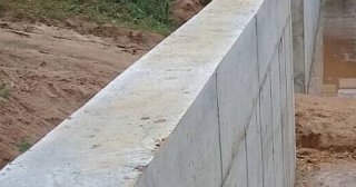 Строительство подпорной стенки из бетона в Каспийске в октябре
